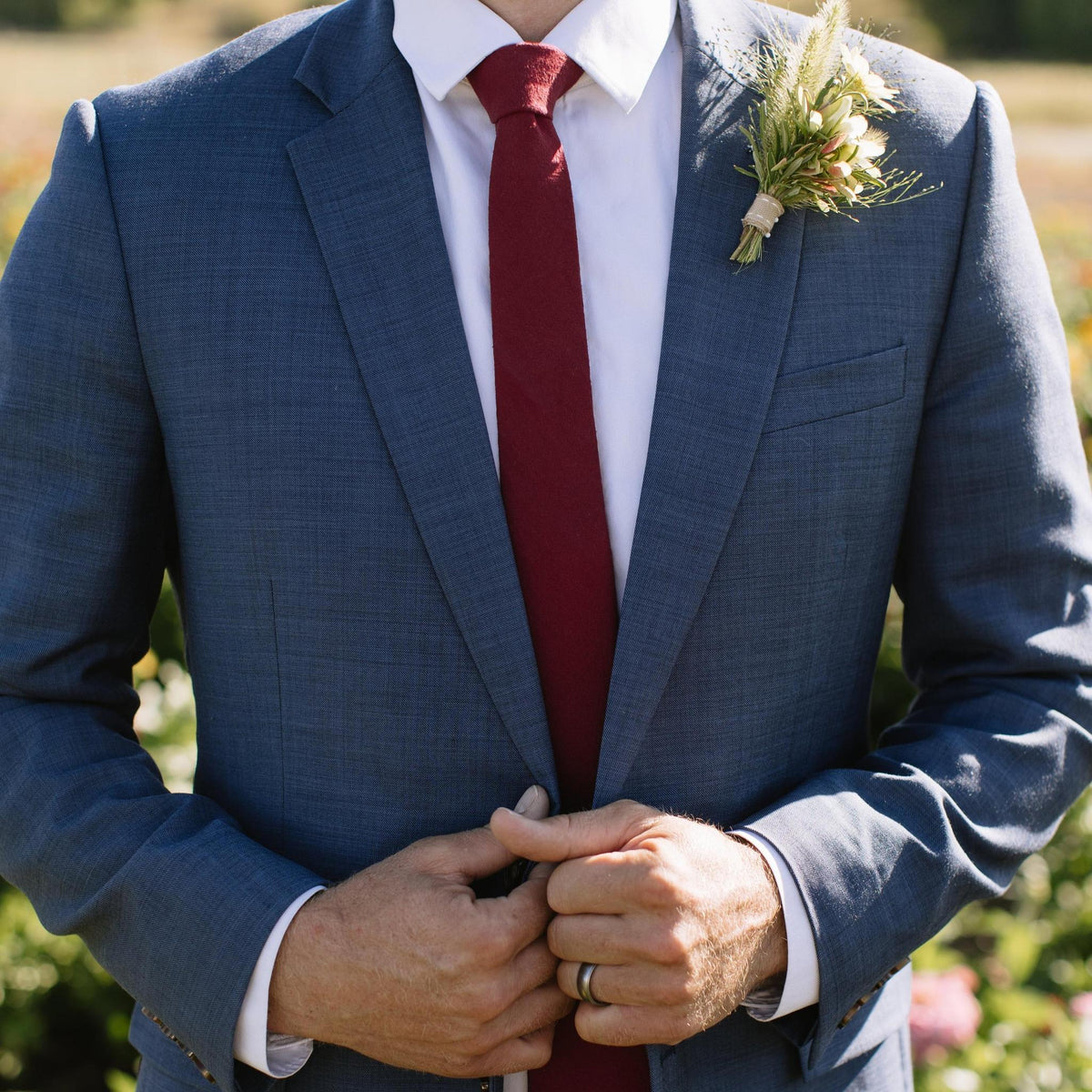 Plum - Men's Tie