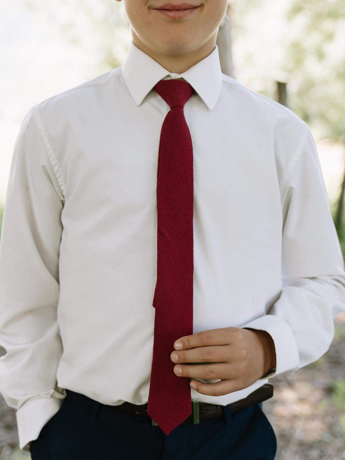Plum - Youth Tie