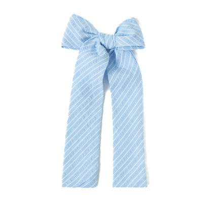 Pond Stripe Lady Hair Bow
