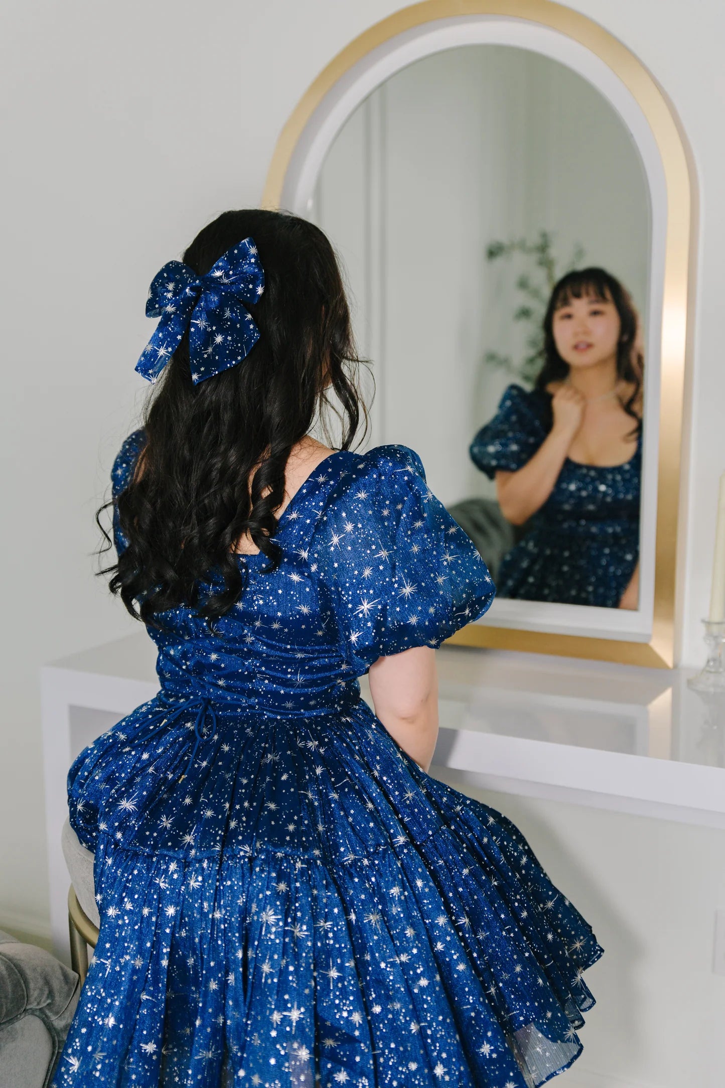 Princess Puff Dress in Starlight