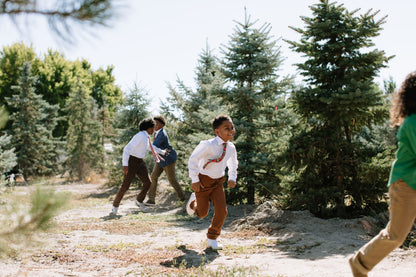 Jolly Floral Bow Tie For Boys
