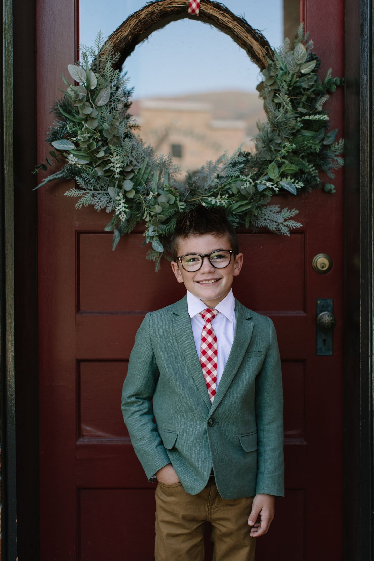 Red Ryder Boys Tie