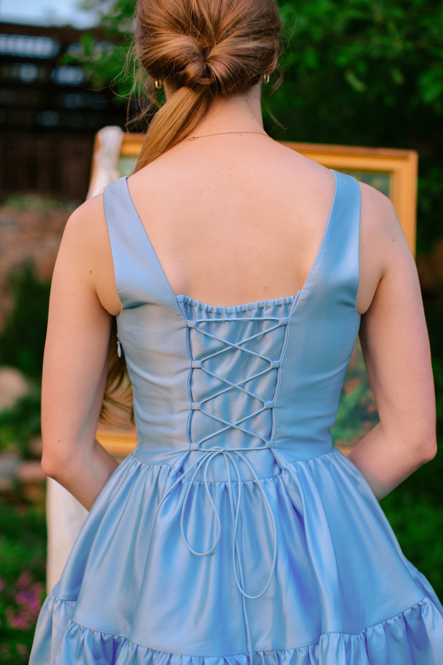 The Satin Journey Dress