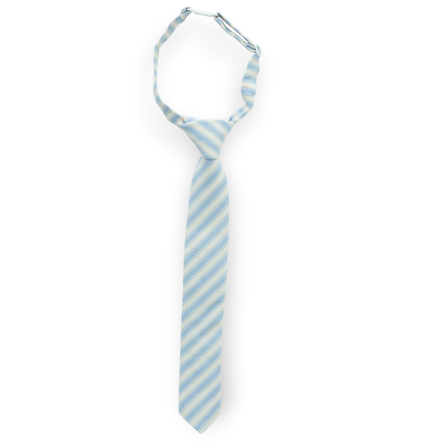 Robin Egg Stripe - Boys Tie