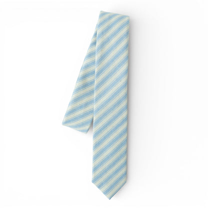 Robin Egg Stripe - Youth Tie
