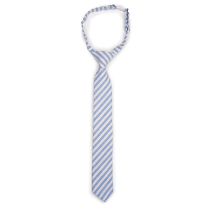 Robin Egg Stripe -  Boys Tie