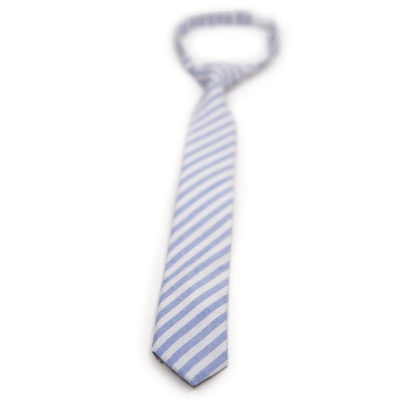 Robin Egg Stripe -  Boys Tie