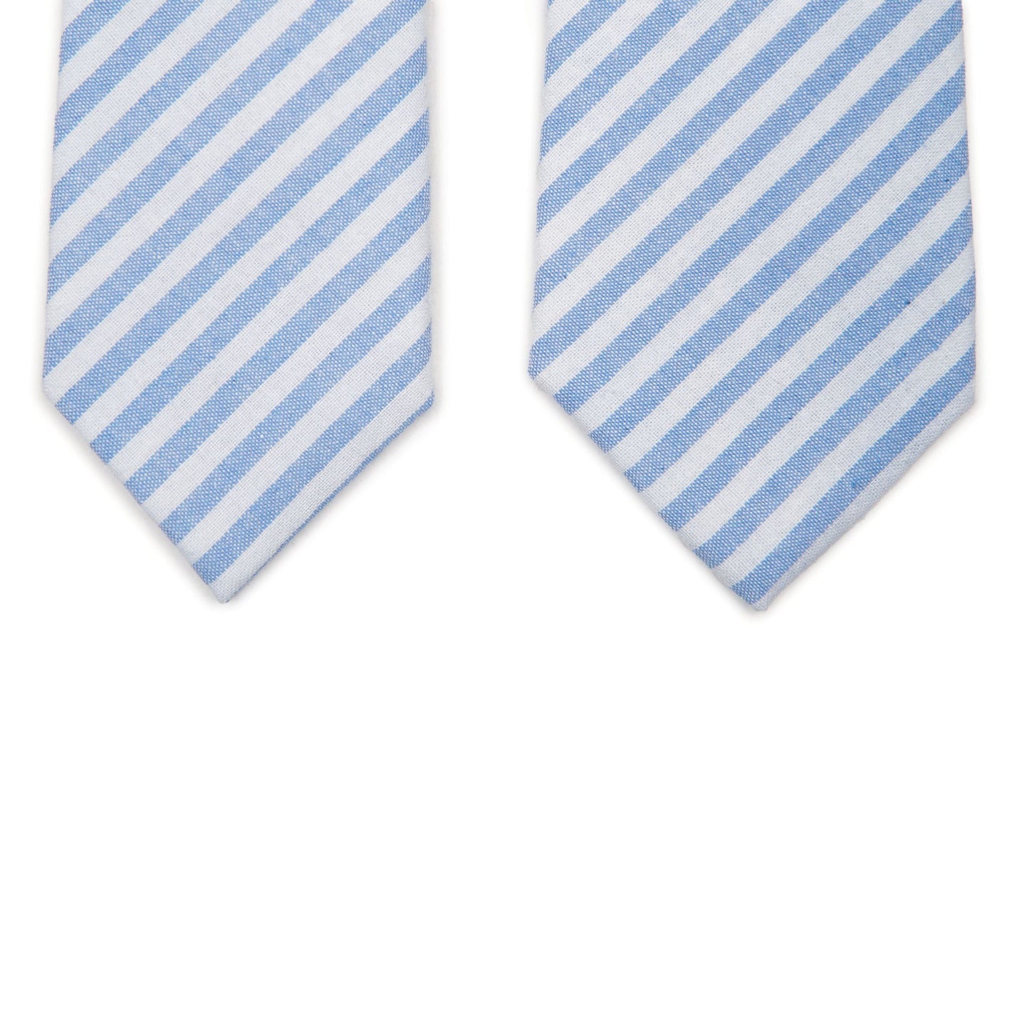 Robin Egg Stripe - Men's Tie