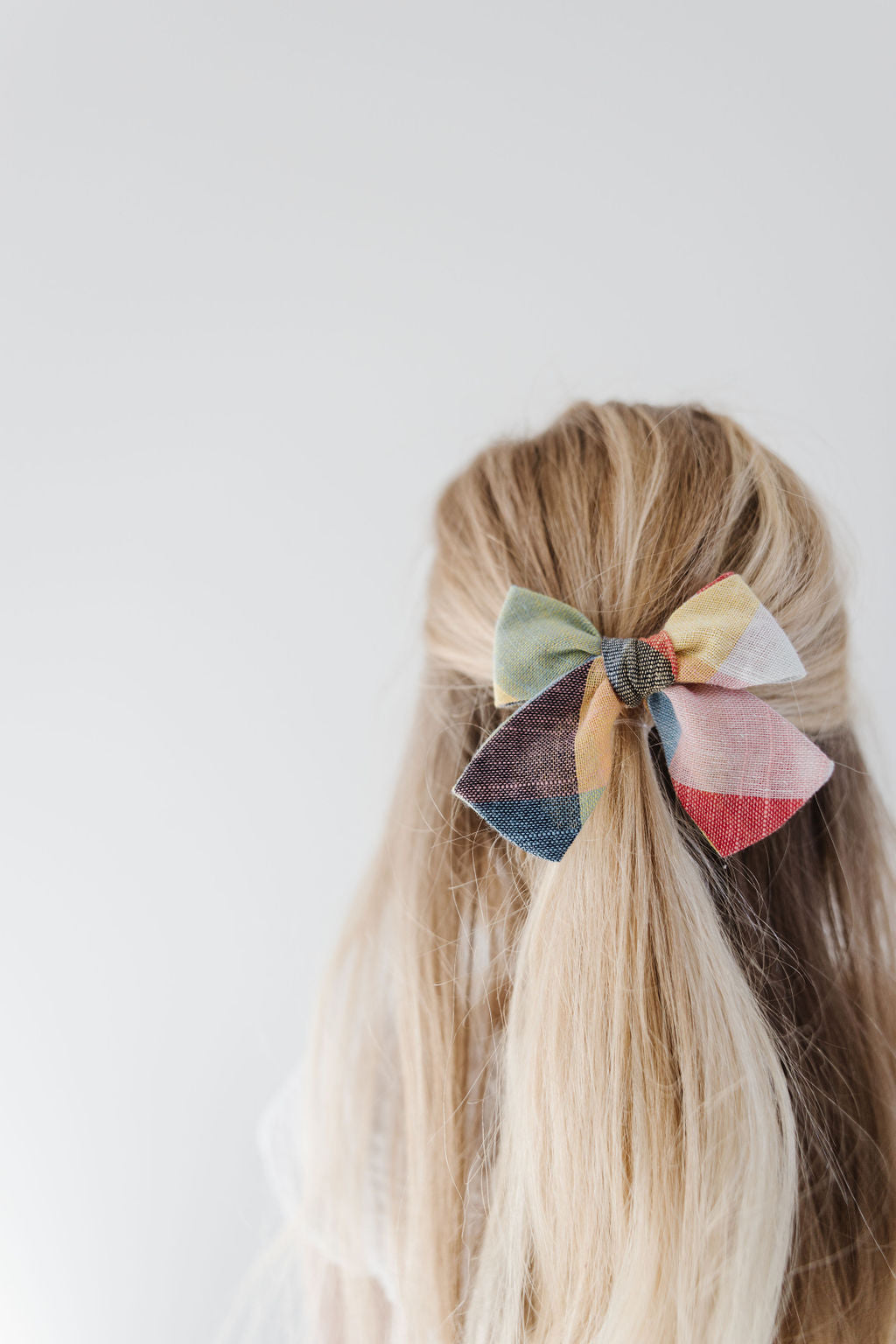 Rubik Cube Petite Hair Bow