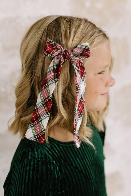 Saint Nick Lady Hair Bow