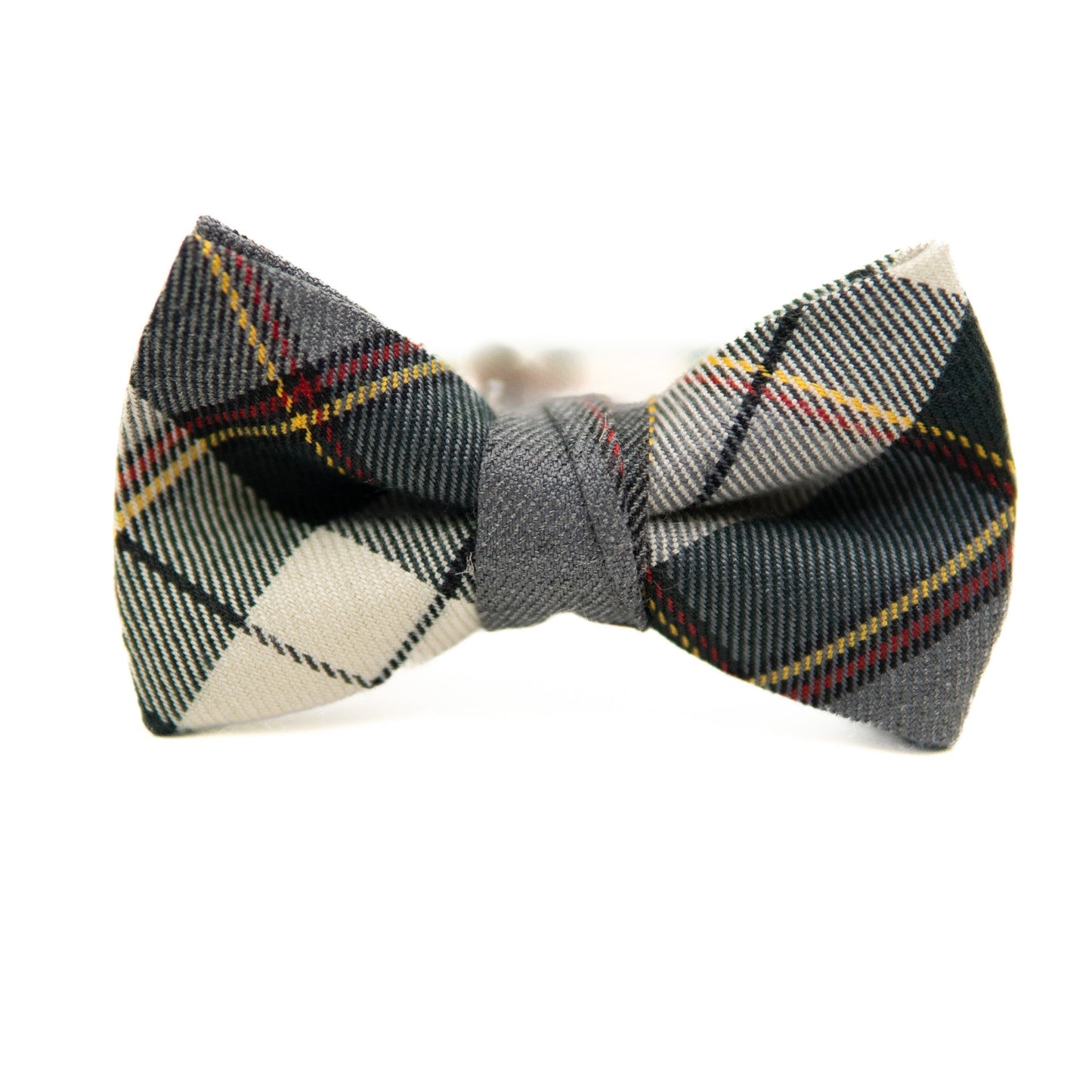 Spruce Plaid Boys Bow Tie