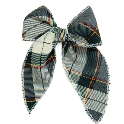 Spruce Plaid Darling Hair Bow