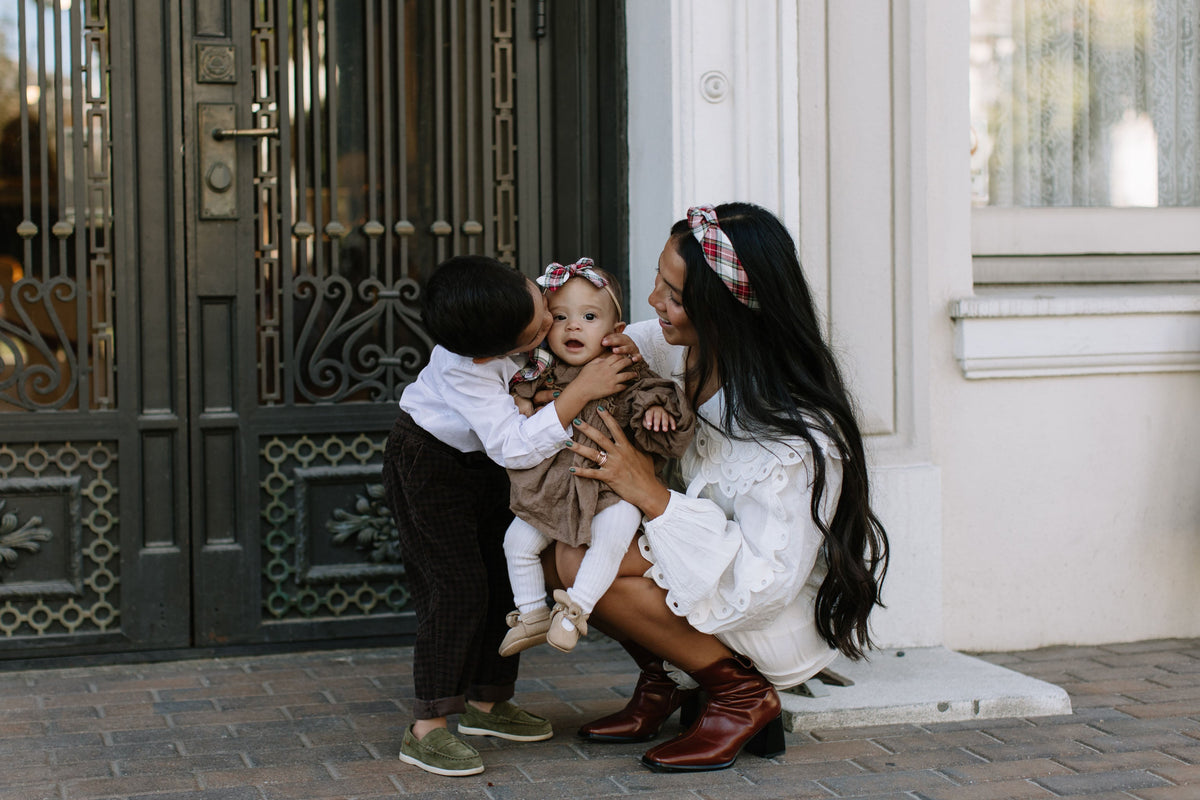 Saint Nick - Petite Hair Bow