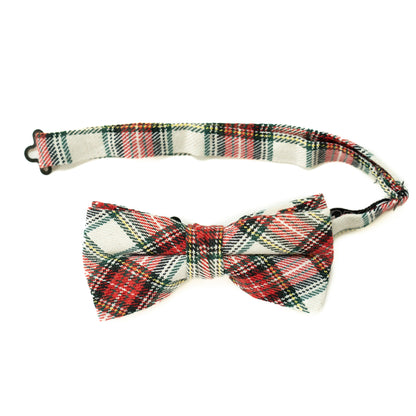Saint Nick Plaid - Men's Pre-tied Bow Tie