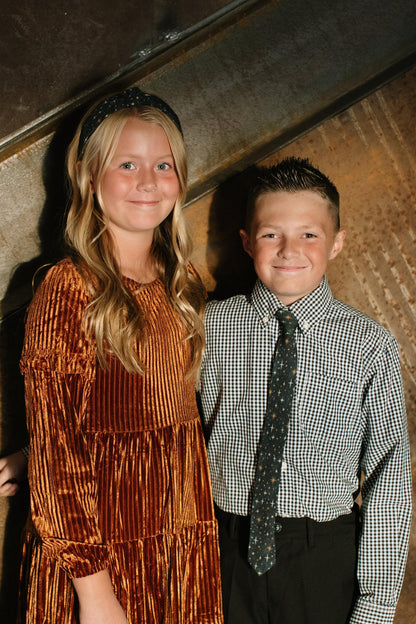 Starry Night - Knotted Headband