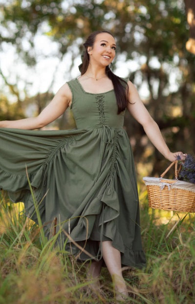 Thyme Dress in Cottagecore