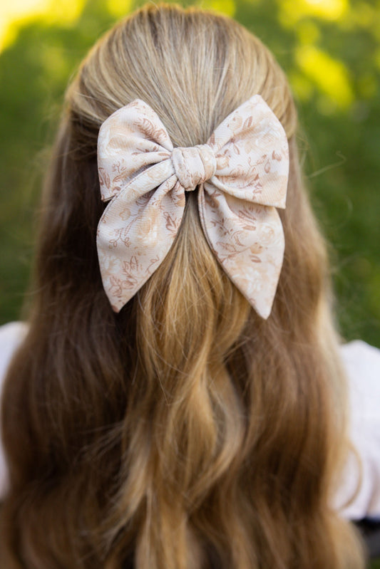 Vintage Floral - Darling Hair Bow
