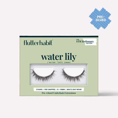 Water Lily Pre-Glued 2pk