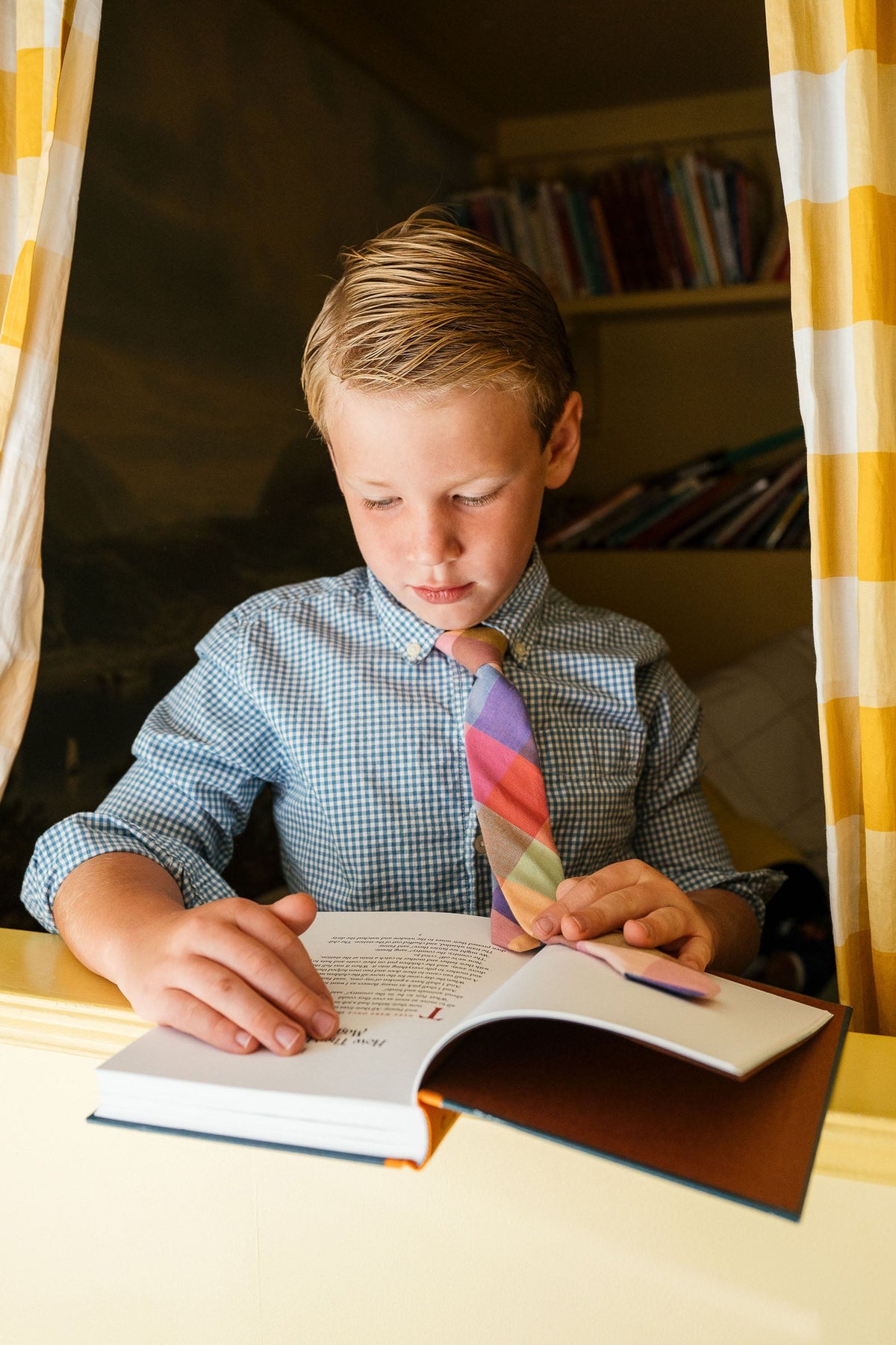 Whimsy Plaid - Boys Tie