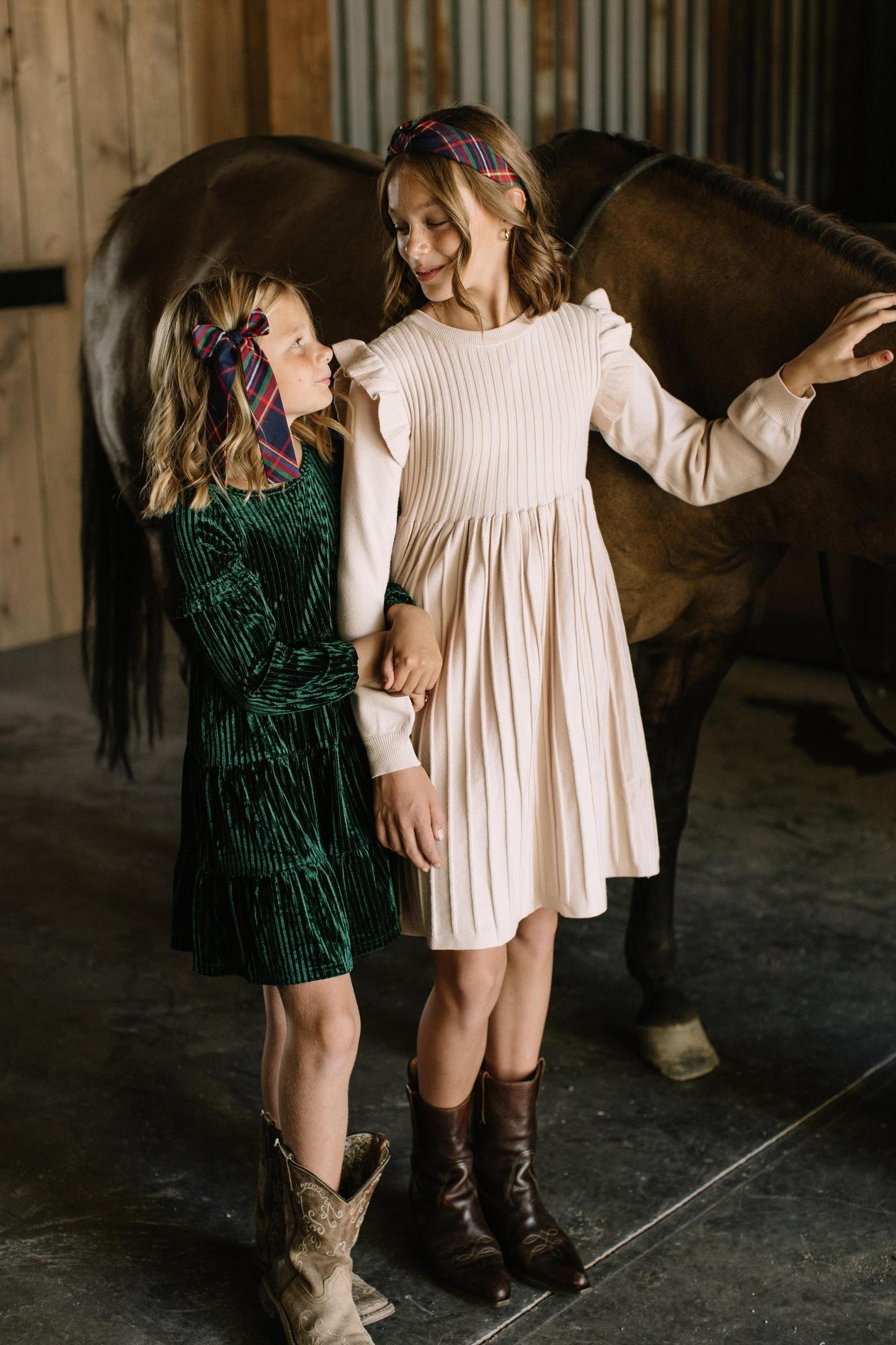 Whistler Plaid Lady Hair Bow