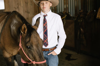 Whistler Plaid - Youth Tie