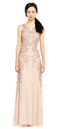 Rose Gold Beaded Dress