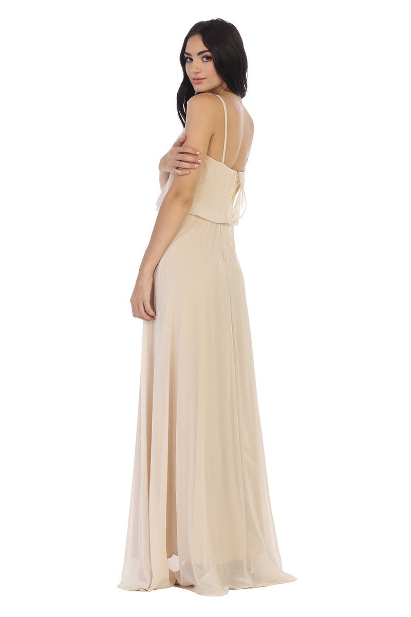 Blouse Top Chiffon Gown